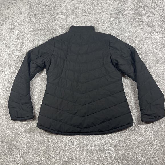 Patagonia Reversible Snow Flower Jacket Girls XXL Fleece Water Repellent Black - Picture 7 of 12